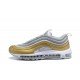 Air Max 97 gold silver mens