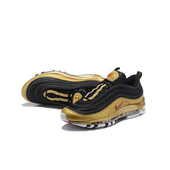 Air Max 97 black gold mens