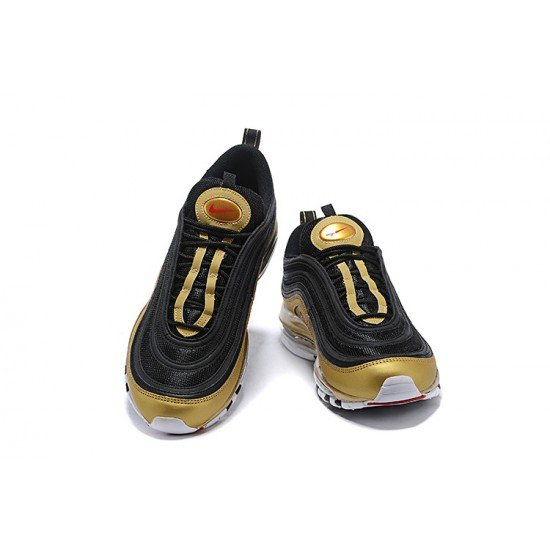 Air Max 97 black gold mens