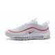 Air Max 97 white red mens