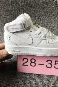 Air Force 1 high all white kids