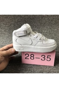 Air Force 1 high all white kids