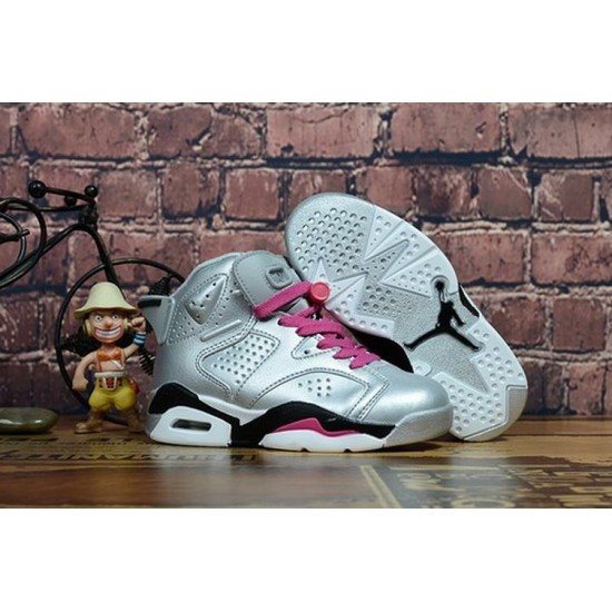 Air Jordan 6 silver kids