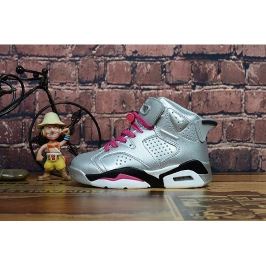 Air Jordan 6 silver kids