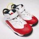 Air Jordan 6 white red kids