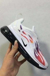 Air Max 720 white red womens