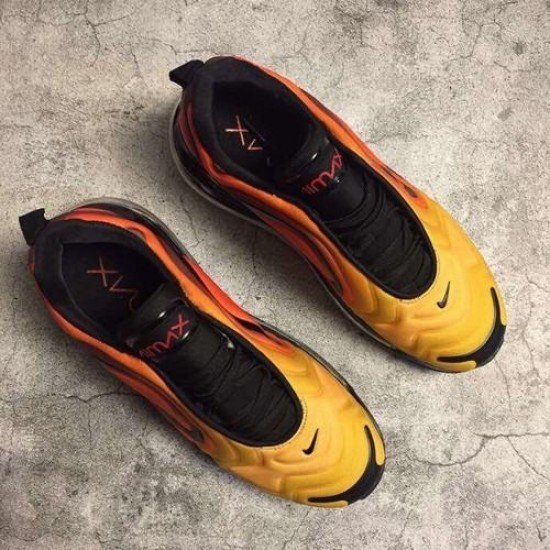 Air Max 720 black yellow men