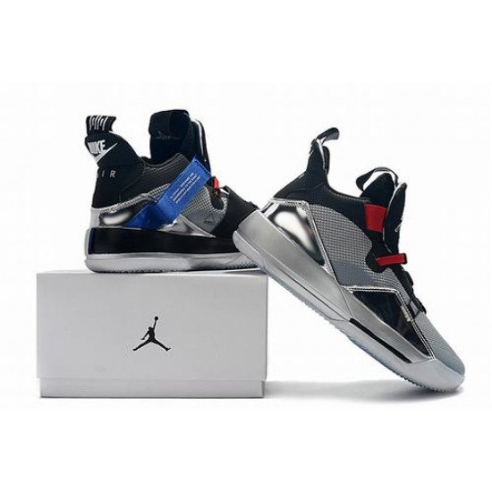 Air Jordan 33 black silver