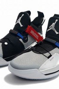 Air Jordan 33 black silver