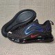 Air Max 720 black red womens