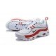 NIKE AIR MAX TN98 white red