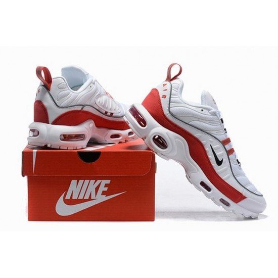 NIKE AIR MAX TN98 white red