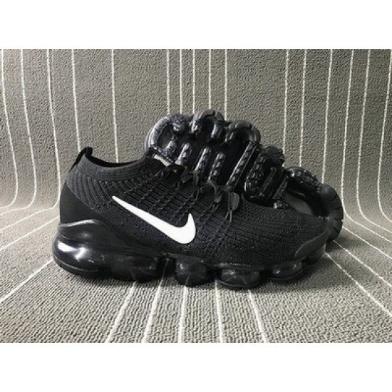 Air VaporMaax Flyknit Black white