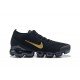 Air VaporMax Flyknit black gold