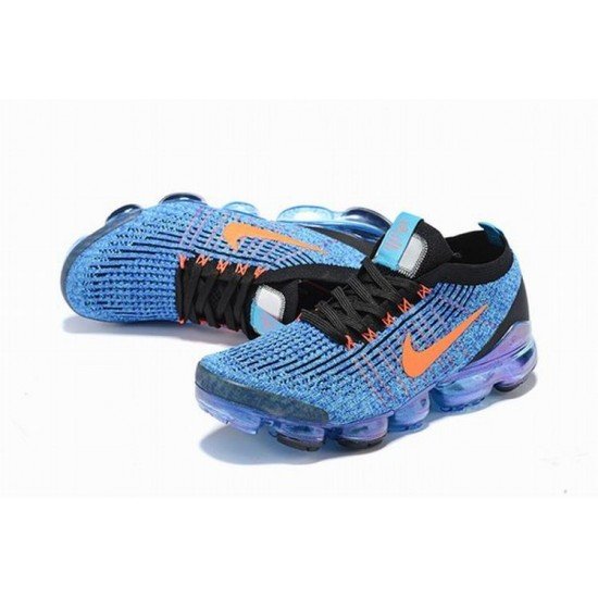 Air VaporMax Flyknit blue orange men