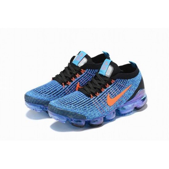 Air VaporMax Flyknit blue orange men