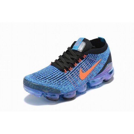 Air VaporMax Flyknit blue orange men