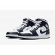 Air Jordan 1 Mid obsidian