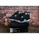 Air jordan 4 real cushion black red