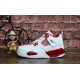 Air jordan 4 white red