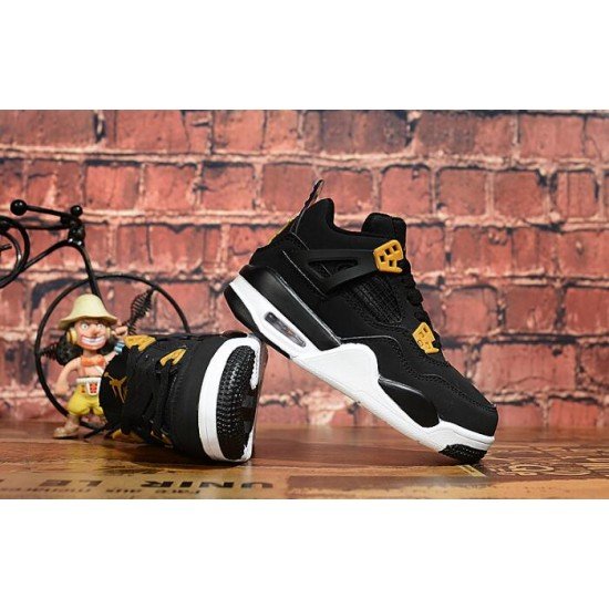 Air jordan 4 black gold