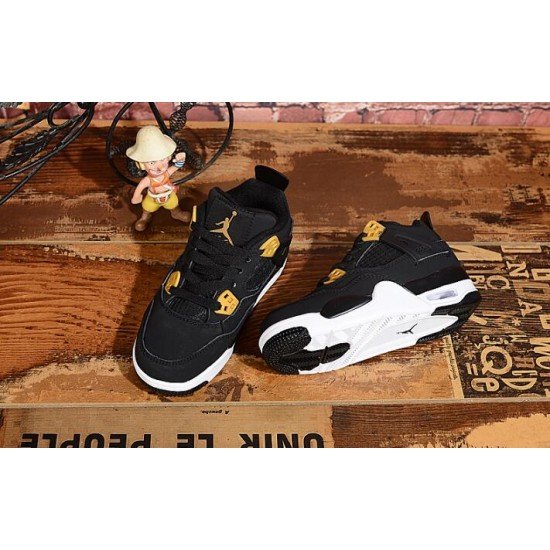 Air jordan 4 black gold