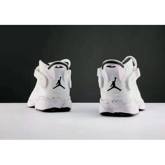 AIR jordan Six Rings all white