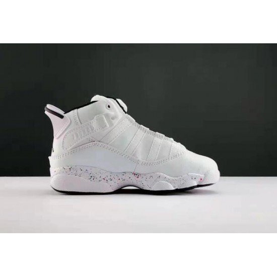 AIR jordan Six Rings all white