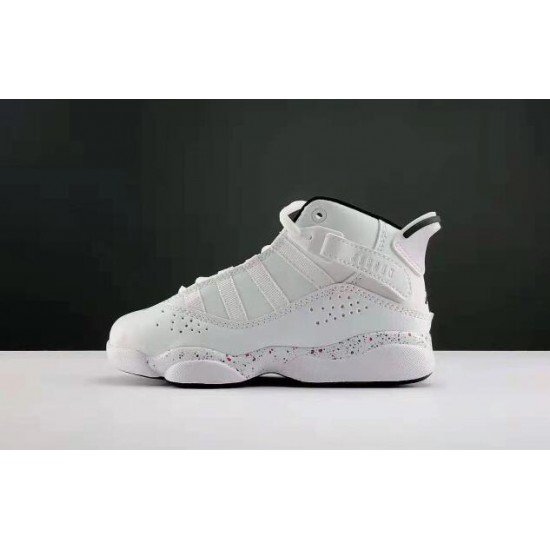 AIR jordan Six Rings all white