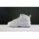 AIR jordan Six Rings all white