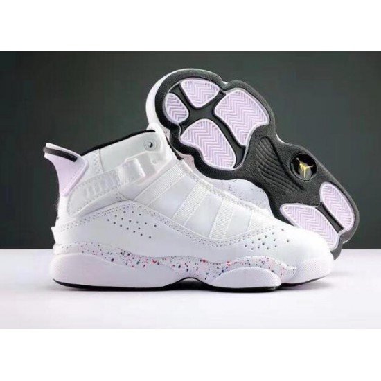 AIR jordan Six Rings all white