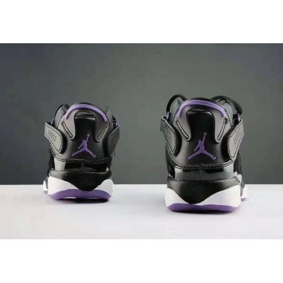 AIR jordan Six Rings black purple