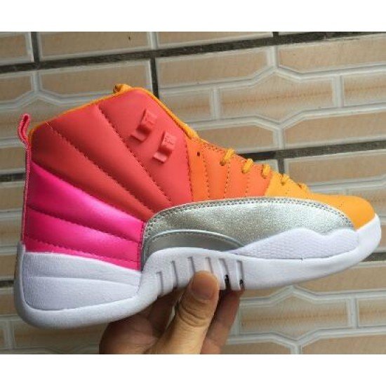 Air Jordan 12 GS “Hot Punch”