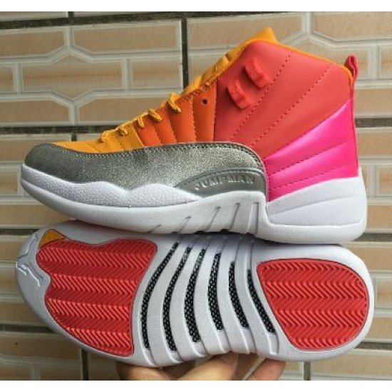 Air Jordan 12 GS “Hot Punch”