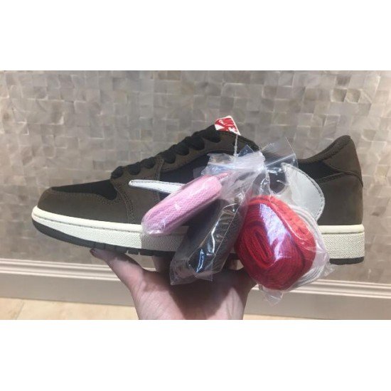 Air Jordan 1 Retro Low OG Barb Dark Brown