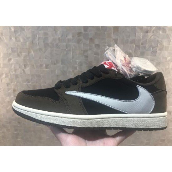 Air Jordan 1 Retro Low OG Barb Dark Brown