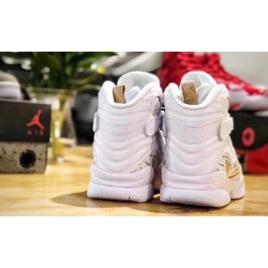 Air Jordan 8 OVO White