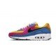 Air Max 90 Yellow, rose red and blue