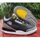 AIR JORDAN 3 black gray yellow