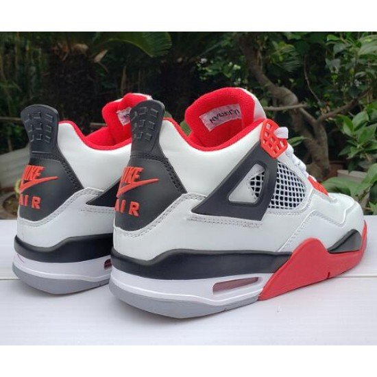 Air Jordan 4 Retro White Red NIKE