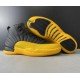 Air Jordan 12 University Gold black yellow