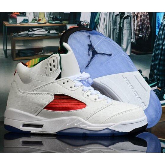 Air Jordan 5 Retro Limited Edition White