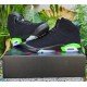 Air Jordan 6 black fluorescent green