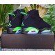 Air Jordan 6 black fluorescent green