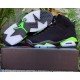 Air Jordan 6 black fluorescent green