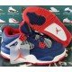 Air Jordan 4 Dark Blue/Red