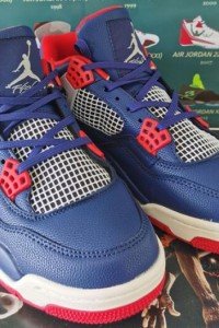 Air Jordan 4 Dark Blue/Red