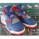 Air Jordan 4 Dark Blue/Red