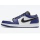 Air Jordan 1 Low Purple Toe