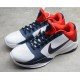 Kobe 5 US Team White Blue Red